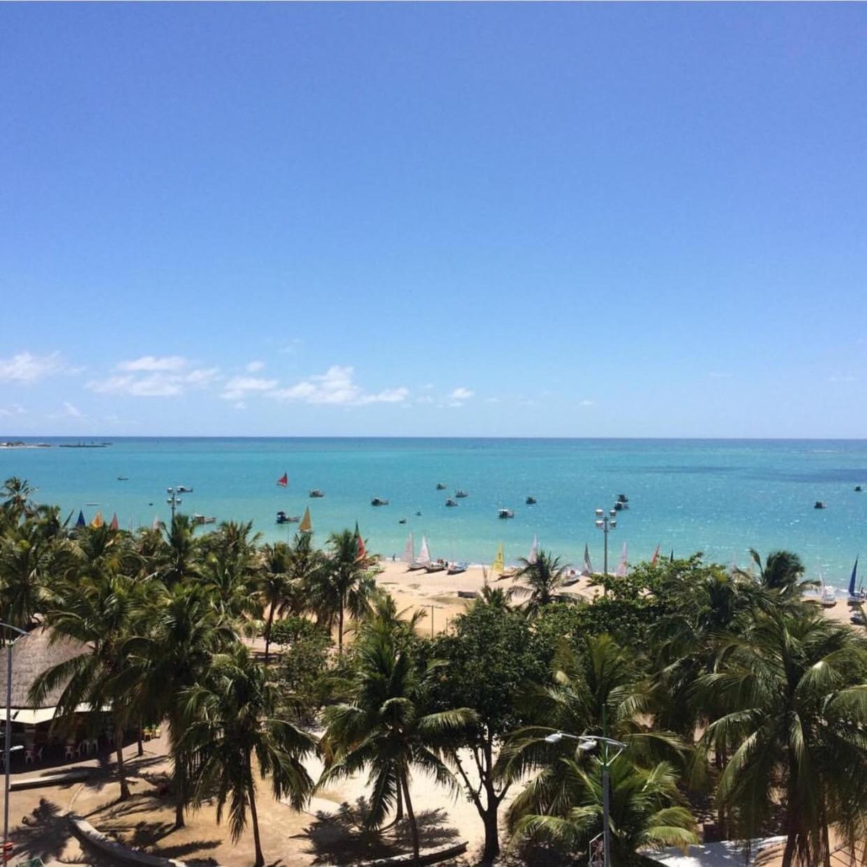 Ferias Na Praia De Ponta Verde Maceió Exteriör bild